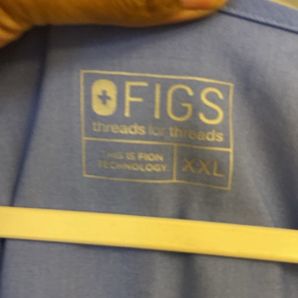 Figs Women's Blue Catarina One Pocket Scrub Top Size XXL - Picture 6 of 9